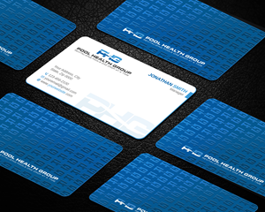 Business Card Design by Imagine design000 for Pool Health Group Inc | Design: #32955327