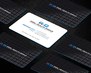 Business Card Design by Imagine design000 for Pool Health Group Inc | Design: #32955330