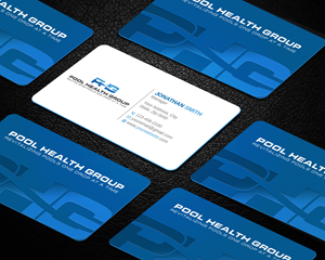 Visitenkarten-Design von Imagine design000 für Pool Health Group Inc | Design: #32955595