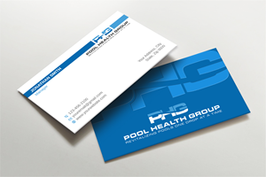 Visitenkarten-Design von Imagine design000 für Pool Health Group Inc | Design: #32955848