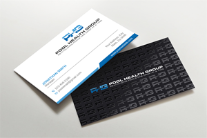 Visitenkarten-Design von Imagine design000 für Pool Health Group Inc | Design: #32955849