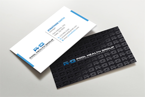 Business Card Design by Imagine design000 for Pool Health Group Inc | Design: #32955853