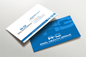 Business Card Design by Imagine design000 for Pool Health Group Inc | Design: #32955854