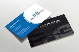 Business Card Design by Imagine design000 for Pool Health Group Inc | Design: #32955857