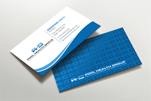 Business Card Design by Imagine design000 for Pool Health Group Inc | Design: #32955860