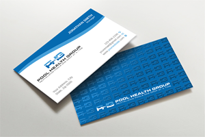 Business Card Design by Imagine design000 for Pool Health Group Inc | Design: #32955869