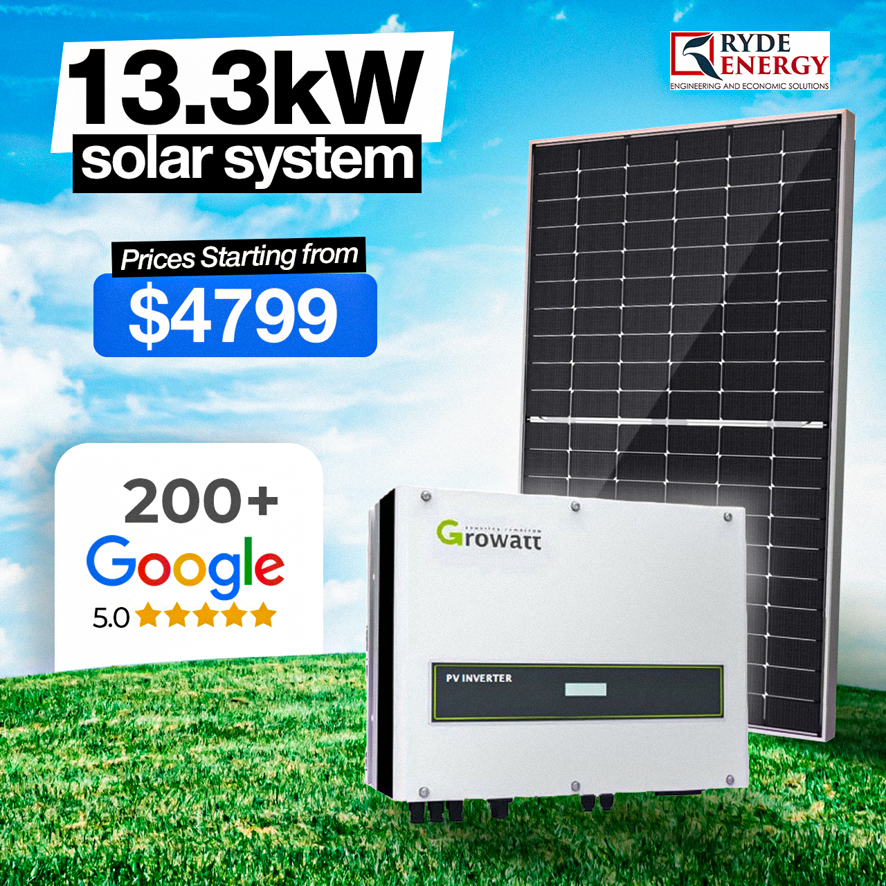 Facebook Design by Ritik Creates for Ryde Energy | Design #32972811