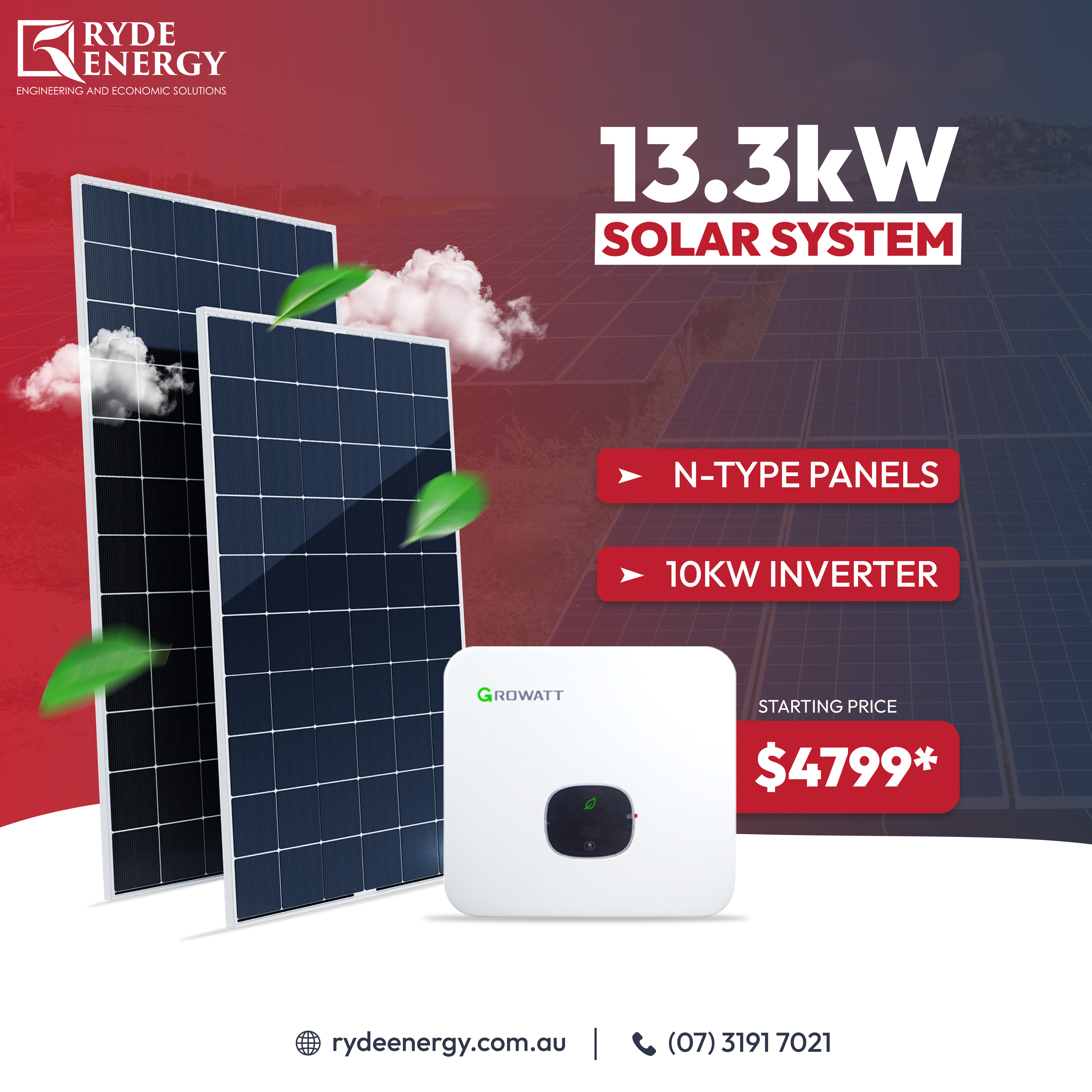 Facebook Design by PKing for Ryde Energy | Design #32937522