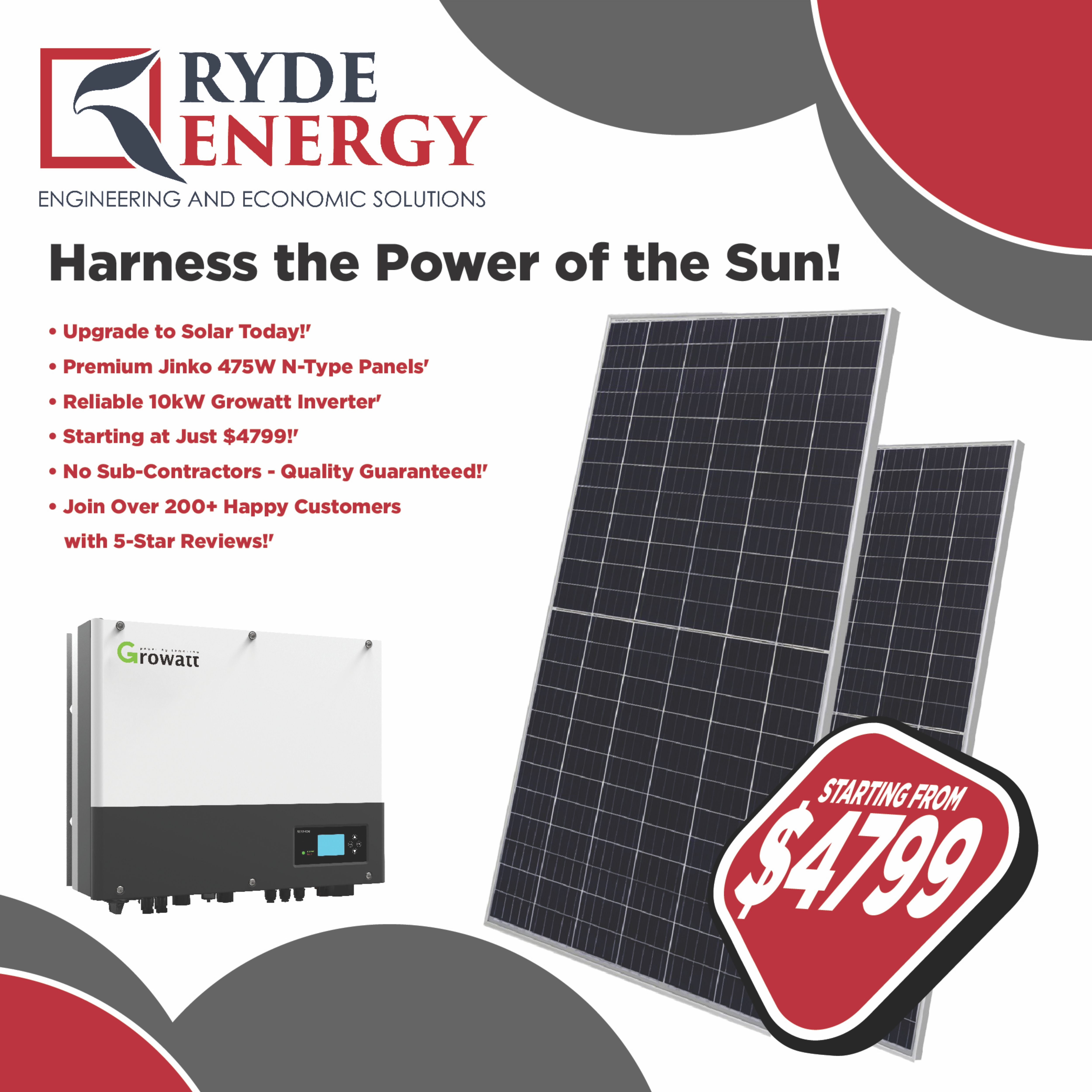 Design Facebook par Shahantastic pour Ryde Energy | Design #32958804