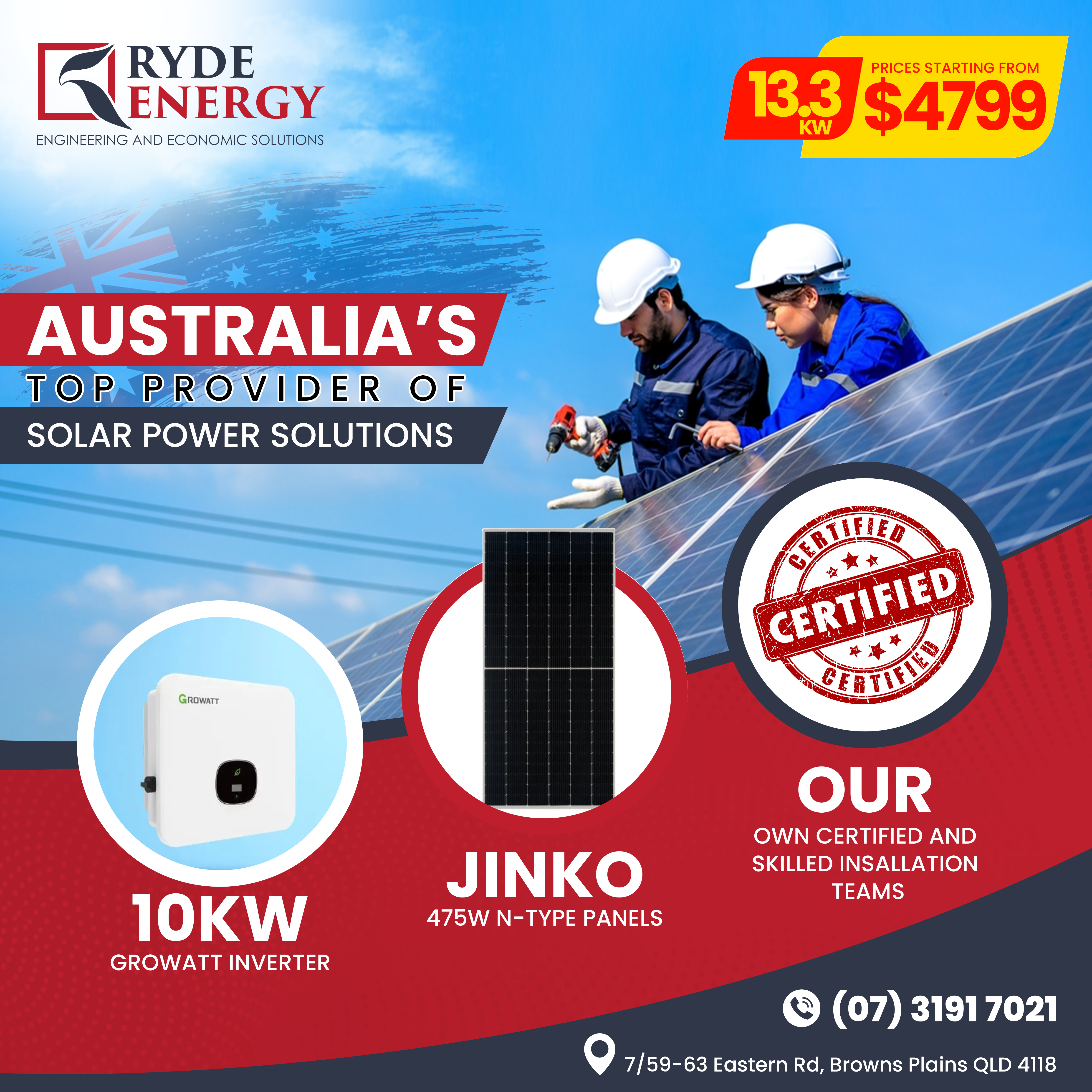 Facebook Design by buntijee1122 for Ryde Energy | Design #32931934