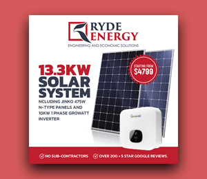 Facebook Design by nguruzzdng for Ryde Energy | Design: #32944379
