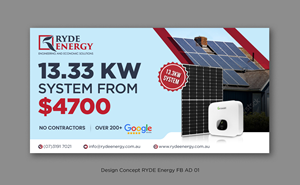 Facebook Design by D Creative for Ryde Energy | Design #32945796