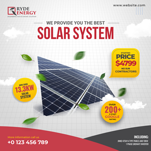 Facebook Design by Gemini Geeks for Ryde Energy | Design: #32967259