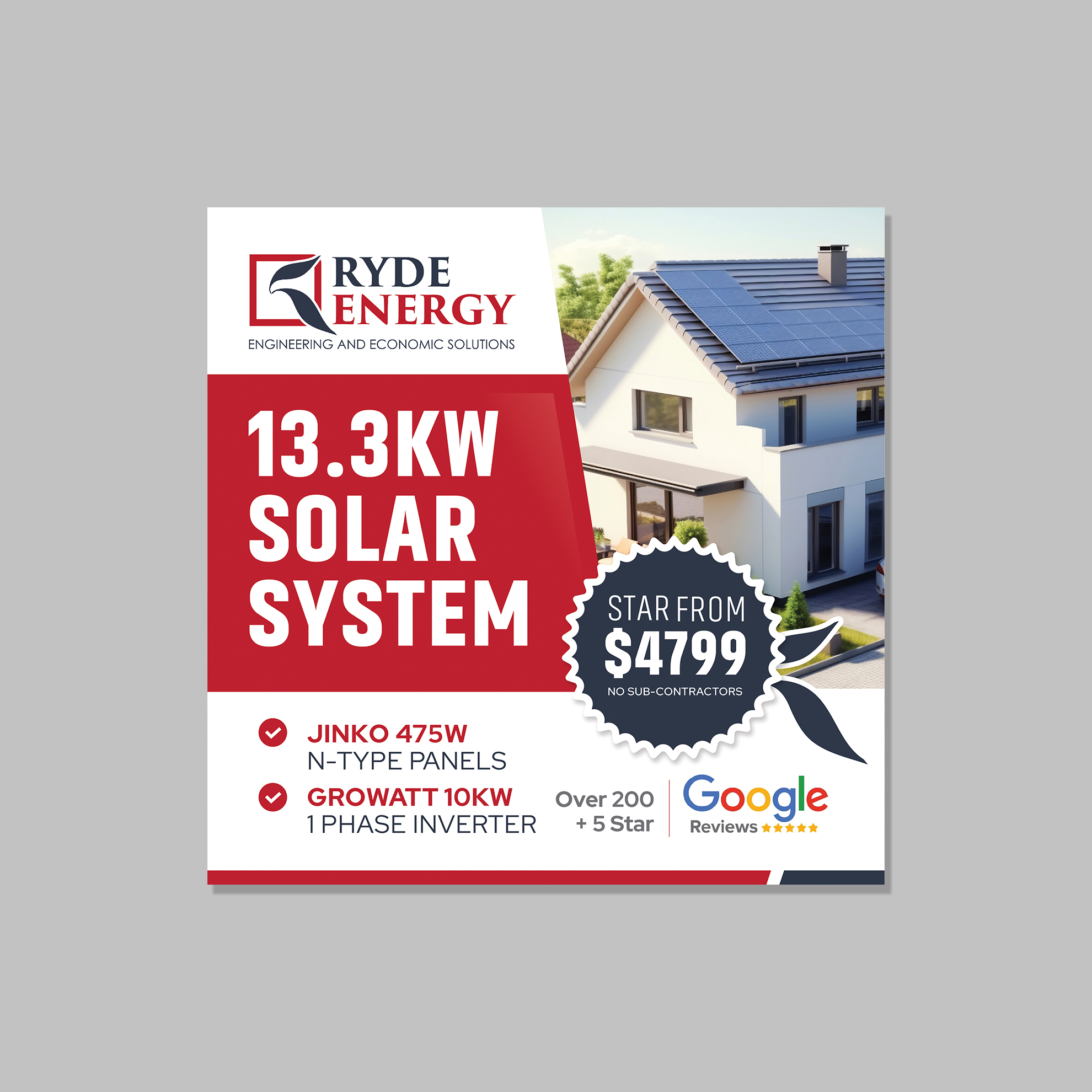 Facebook Design by Dzhafir for Ryde Energy | Design #32942361