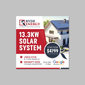 Facebook Design by Dzhafir for Ryde Energy | Design: #32942361