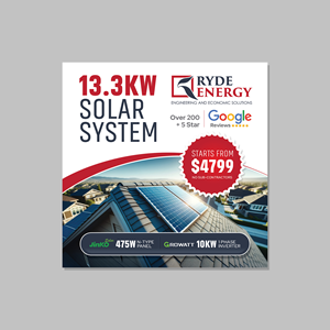 Facebook Design by Dzhafir for Ryde Energy | Design: #32998562