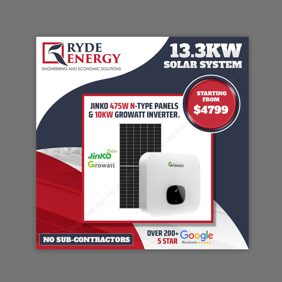 Facebook Design by DA. for Ryde Energy | Design #32927809