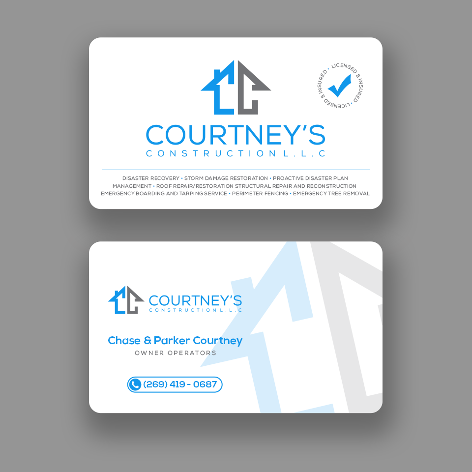Business Card Design by Andrés Sebastián for this project | Design #32929557