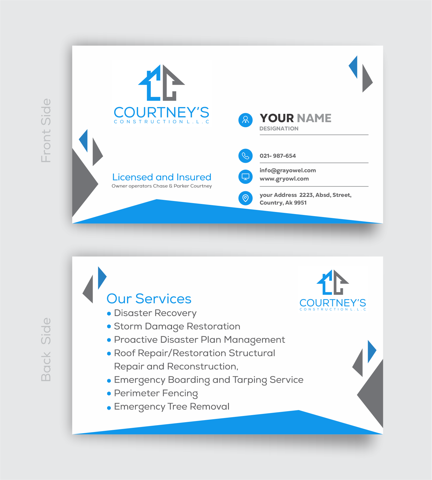 Business Card Design by Z Hadi for this project | Design #32929918