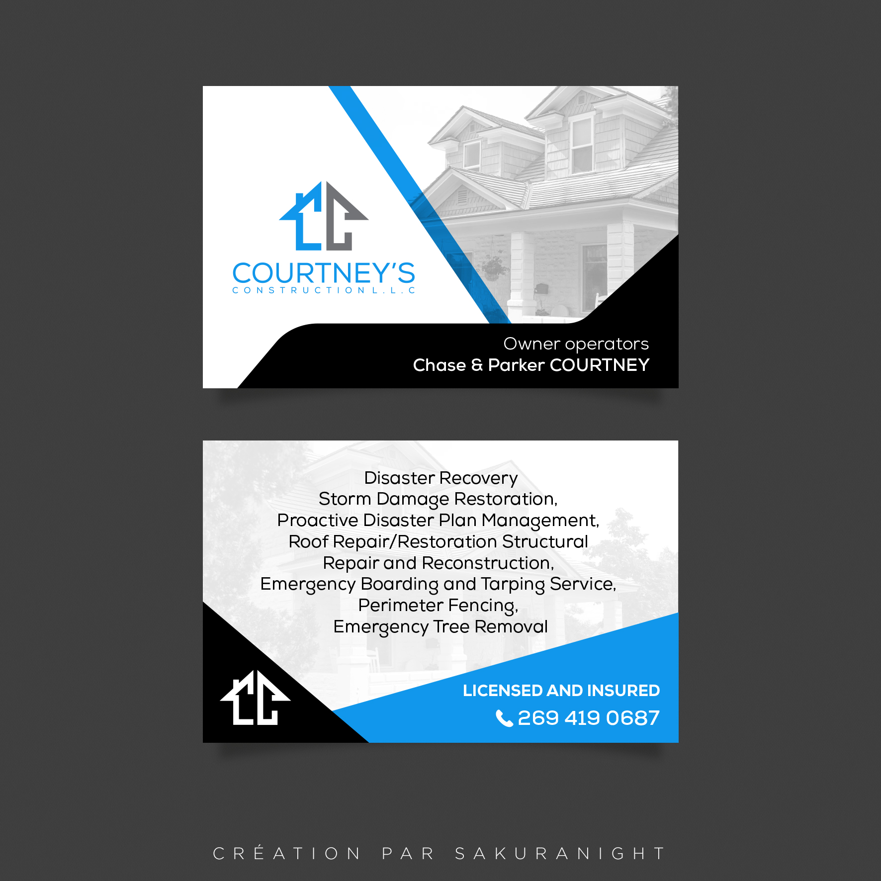 Business Card Design by Sakuranight for this project | Design #32930708