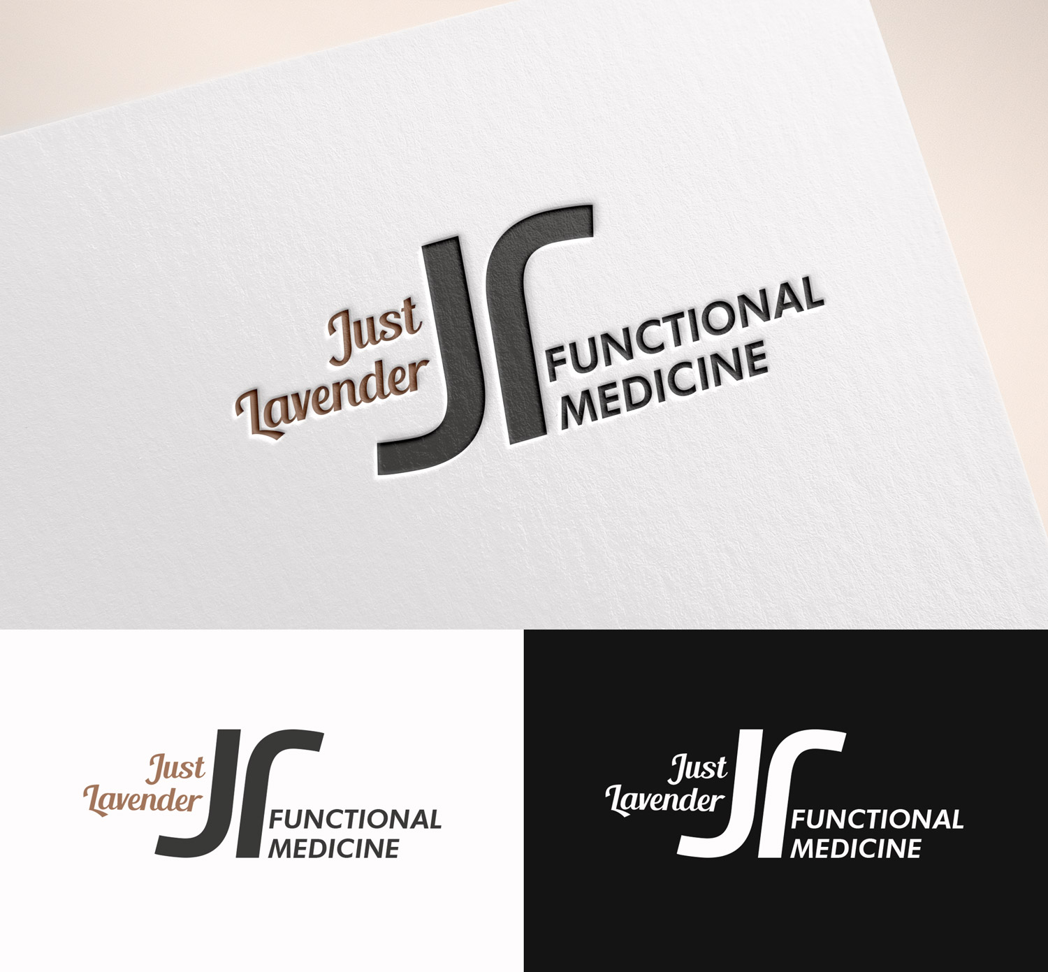 Logo Design by M Art & Design for Just Lavender Functional Medicine | Design #32931253