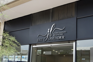 Logo Design by MAmbani 24 for Just Lavender Functional Medicine | Design: #32941315