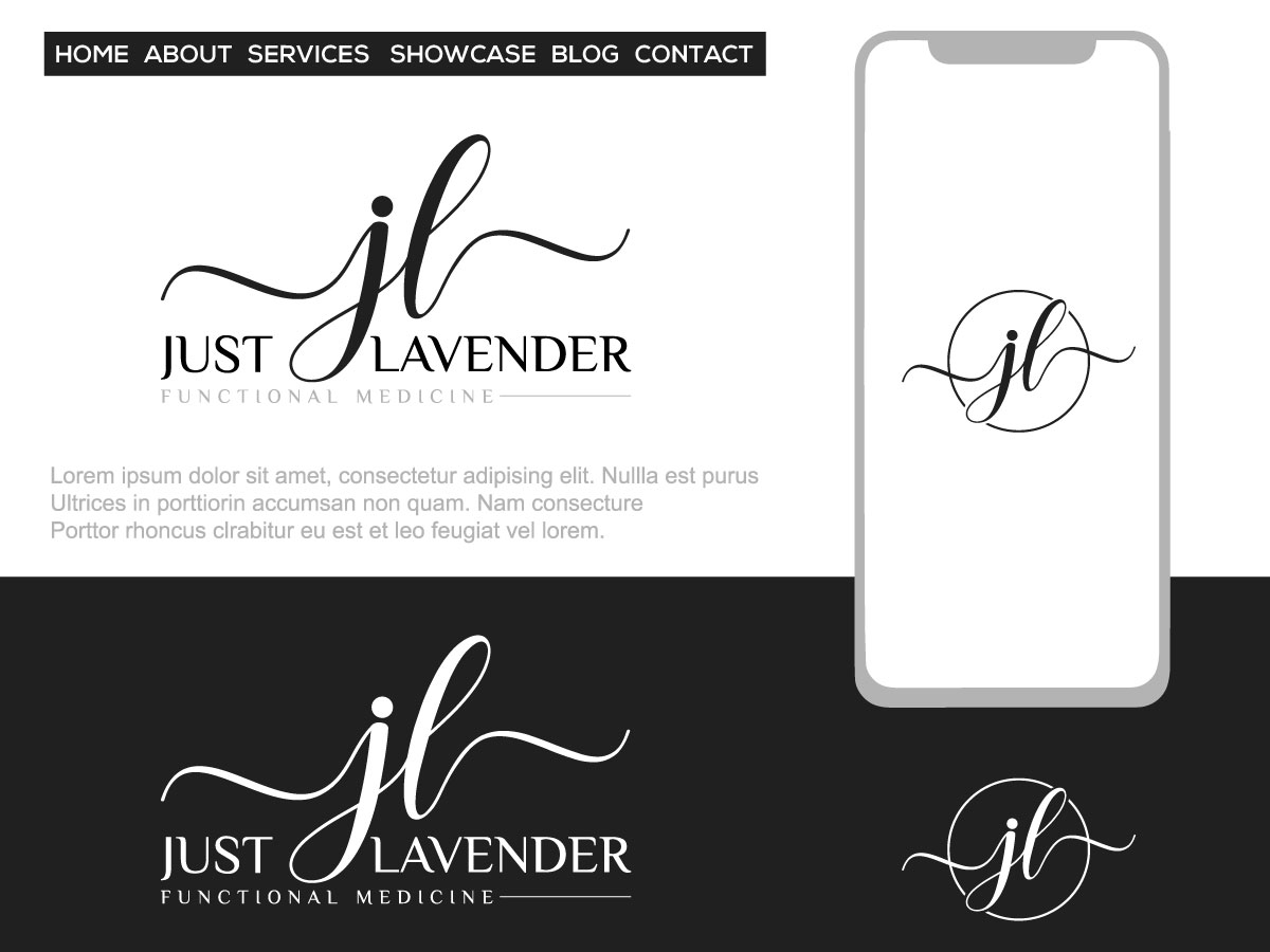 Logo Design by MVision for Just Lavender Functional Medicine | Design #32948751