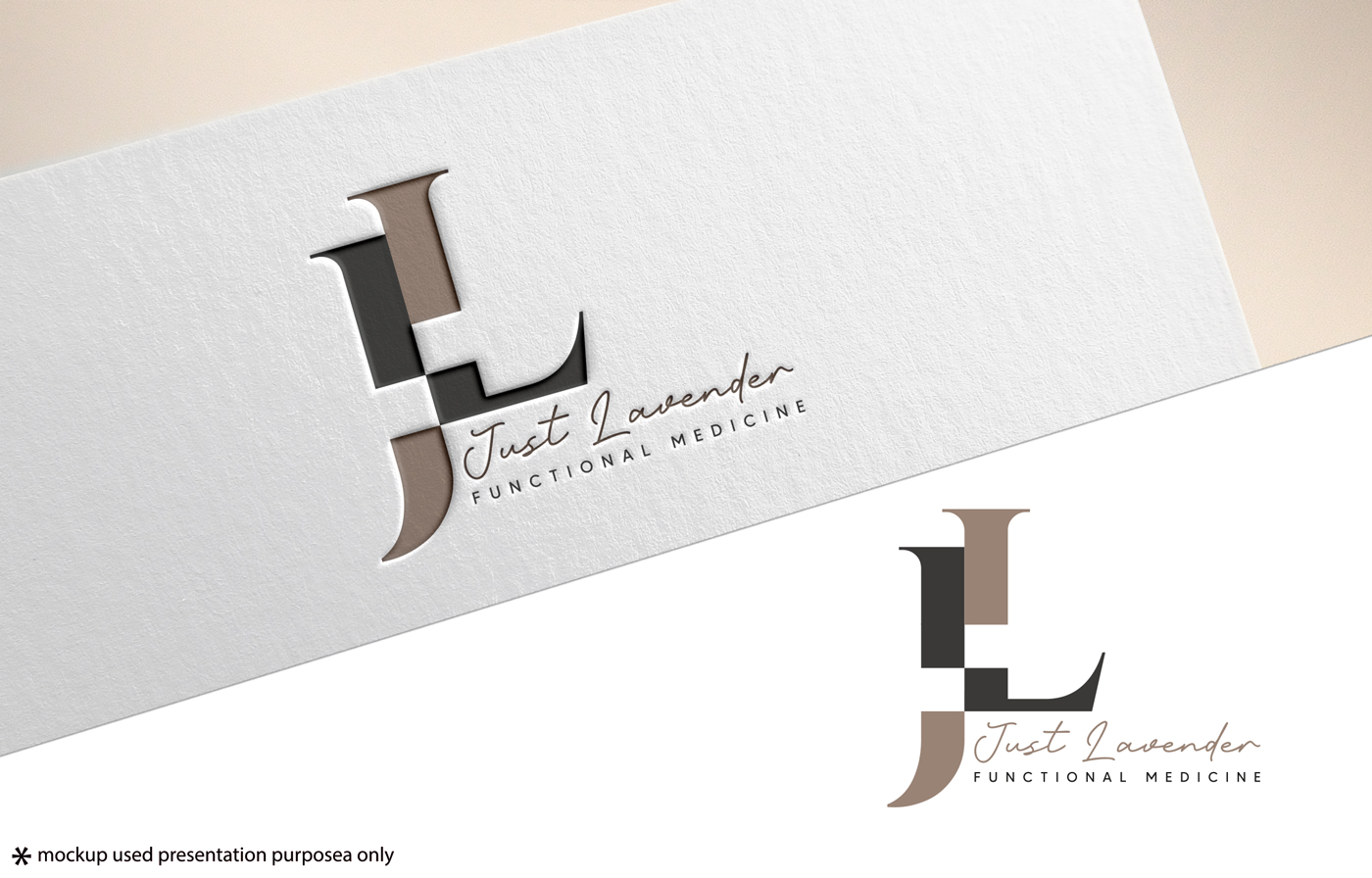 Logo Design by Rubia@ for Just Lavender Functional Medicine | Design #32934067