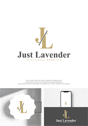 Logo Design by M.Syaiful Huda for Just Lavender Functional Medicine | Design: #32929670
