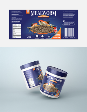 Can you design the Future of Mealworm Pet Food Packaging for me?