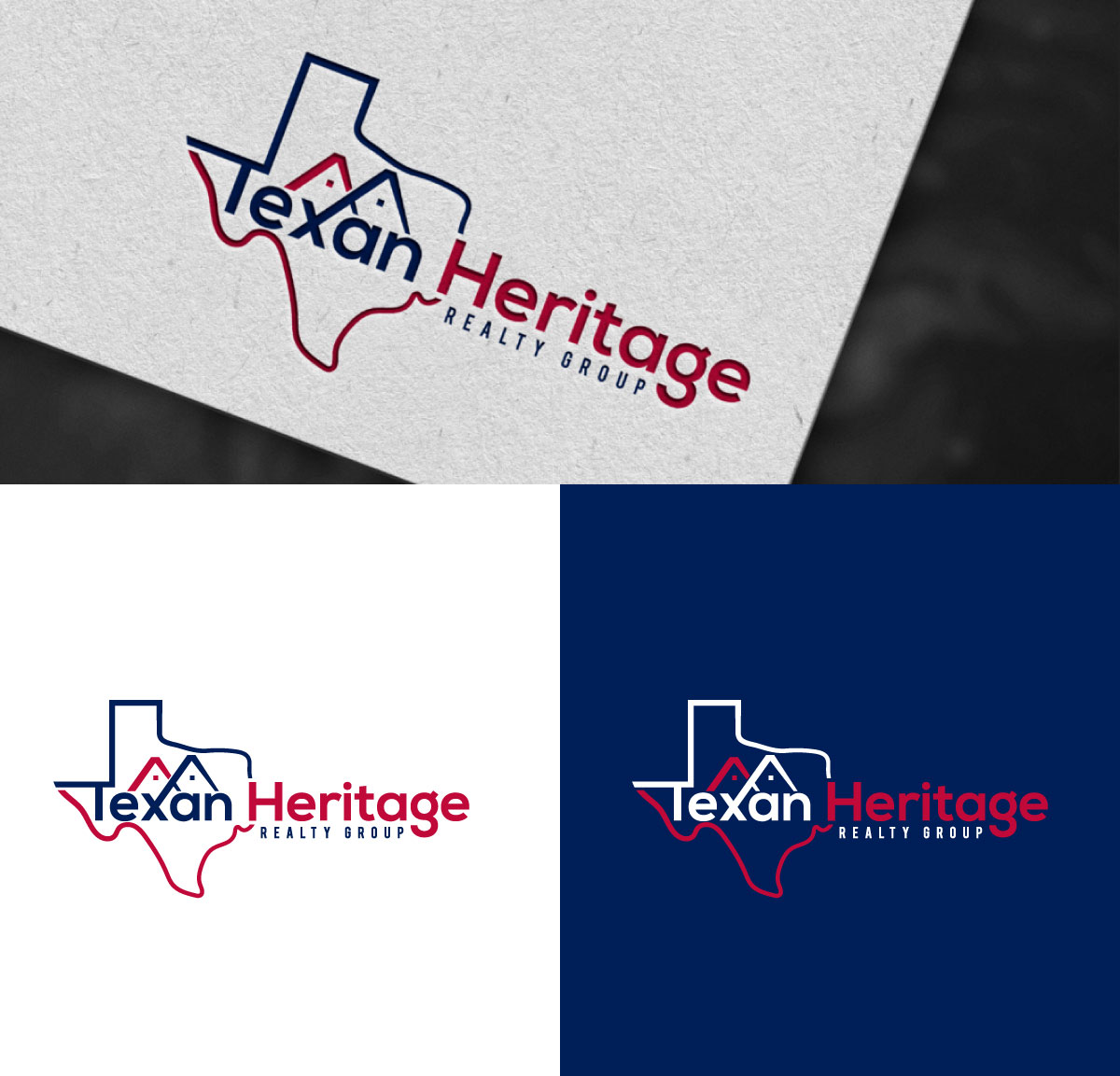 Logo Design by jonkonrad for Texan Heritage Realty Group | Design #32935658