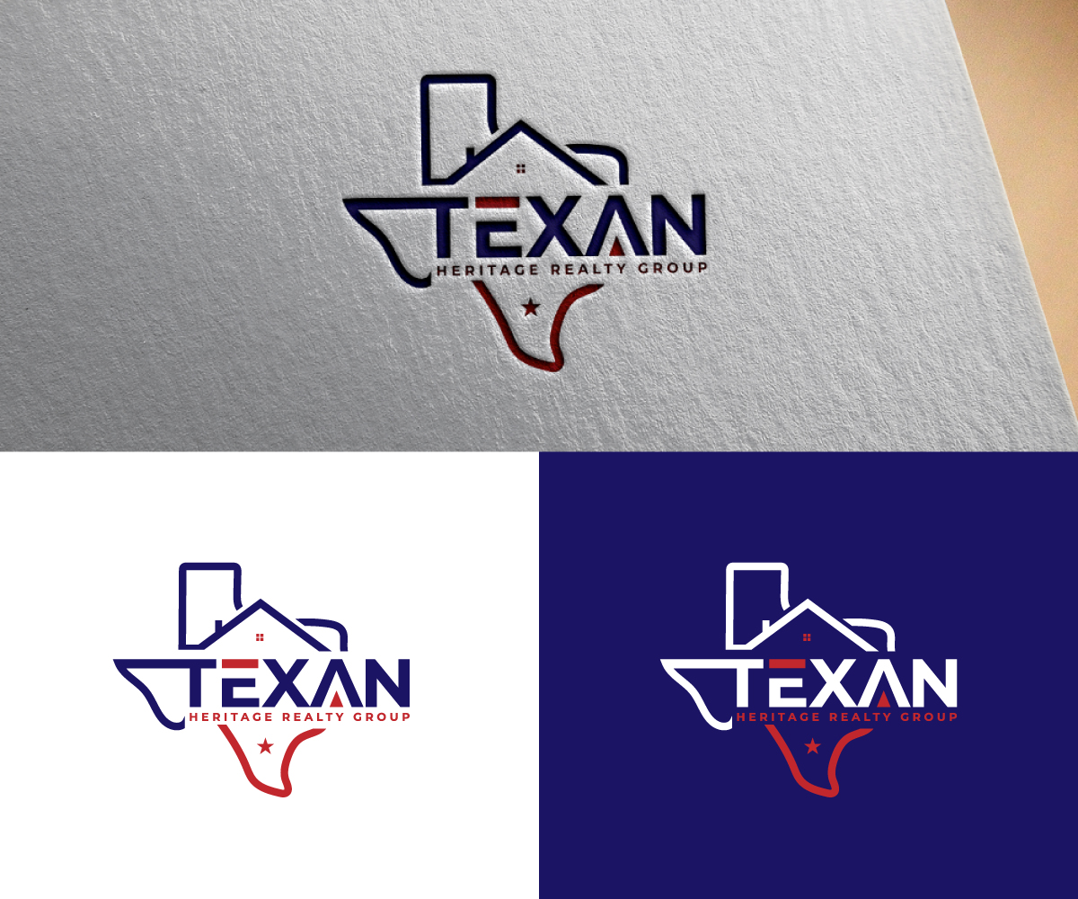 Logo Design by RS_Design for Texan Heritage Realty Group | Design #32934060