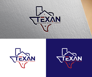 Logo Design by RS_Design for Texan Heritage Realty Group | Design: #32934060