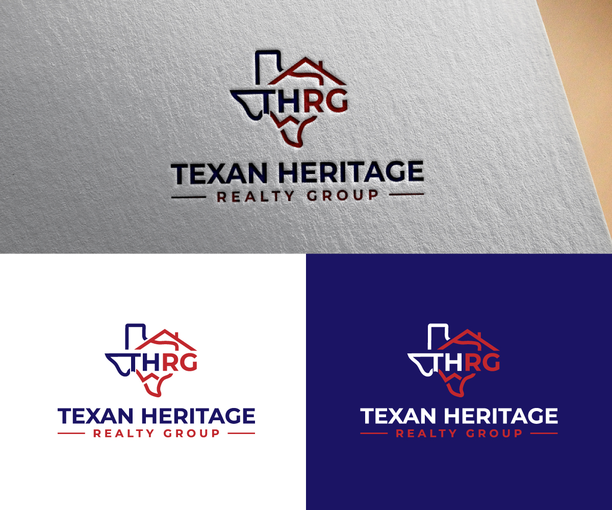 Logo Design by RS_Design for Texan Heritage Realty Group | Design #32936732