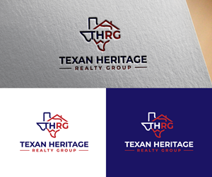 Logo Design by RS_Design for Texan Heritage Realty Group | Design: #32936732