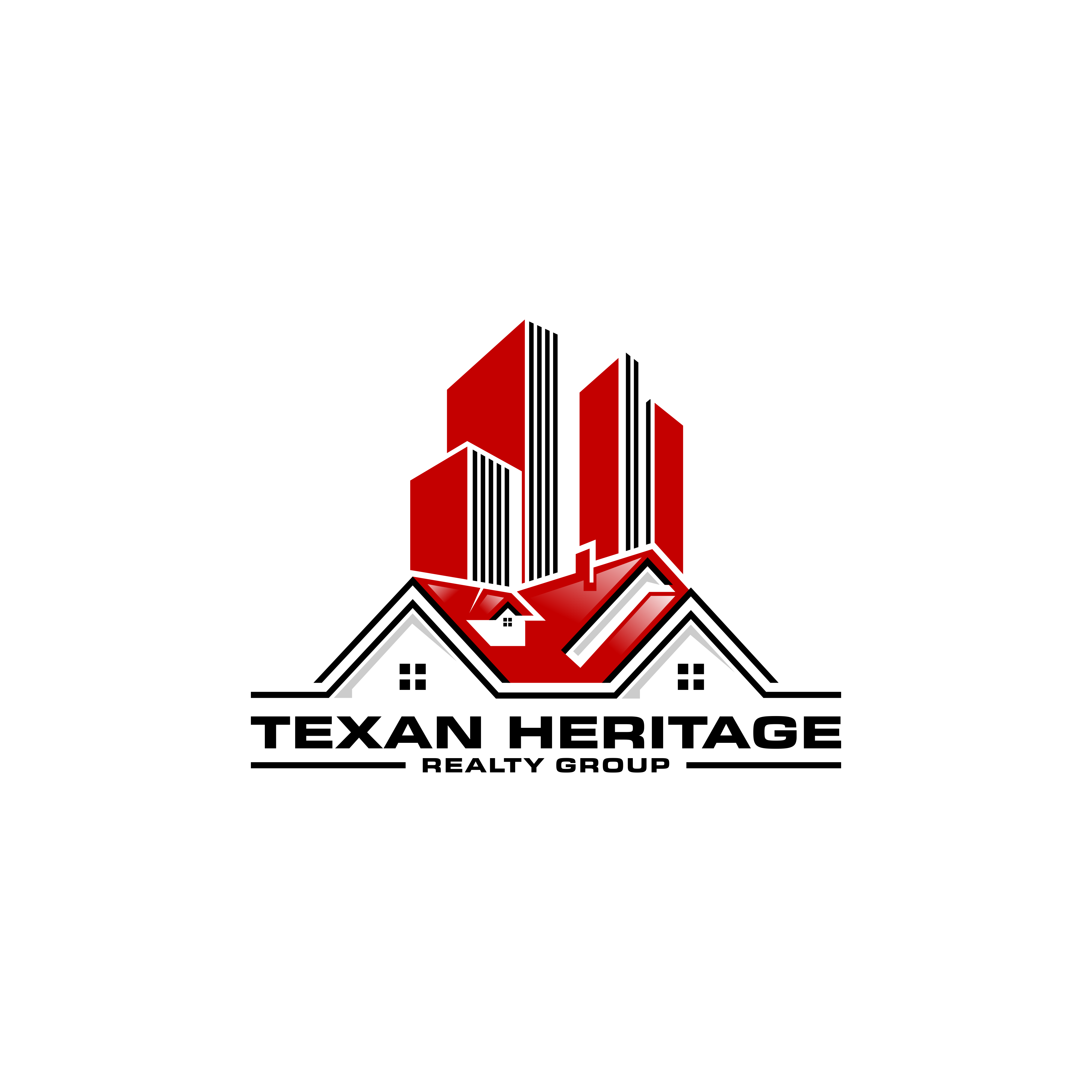 Serious, Upmarket, Real Estate Logo Design for Texan Heritage Realty