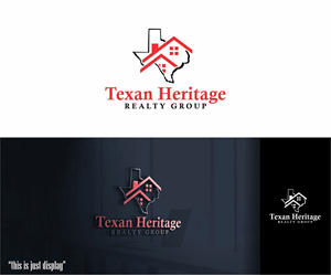 Logo Design by alkaline for Texan Heritage Realty Group | Design: #32933984