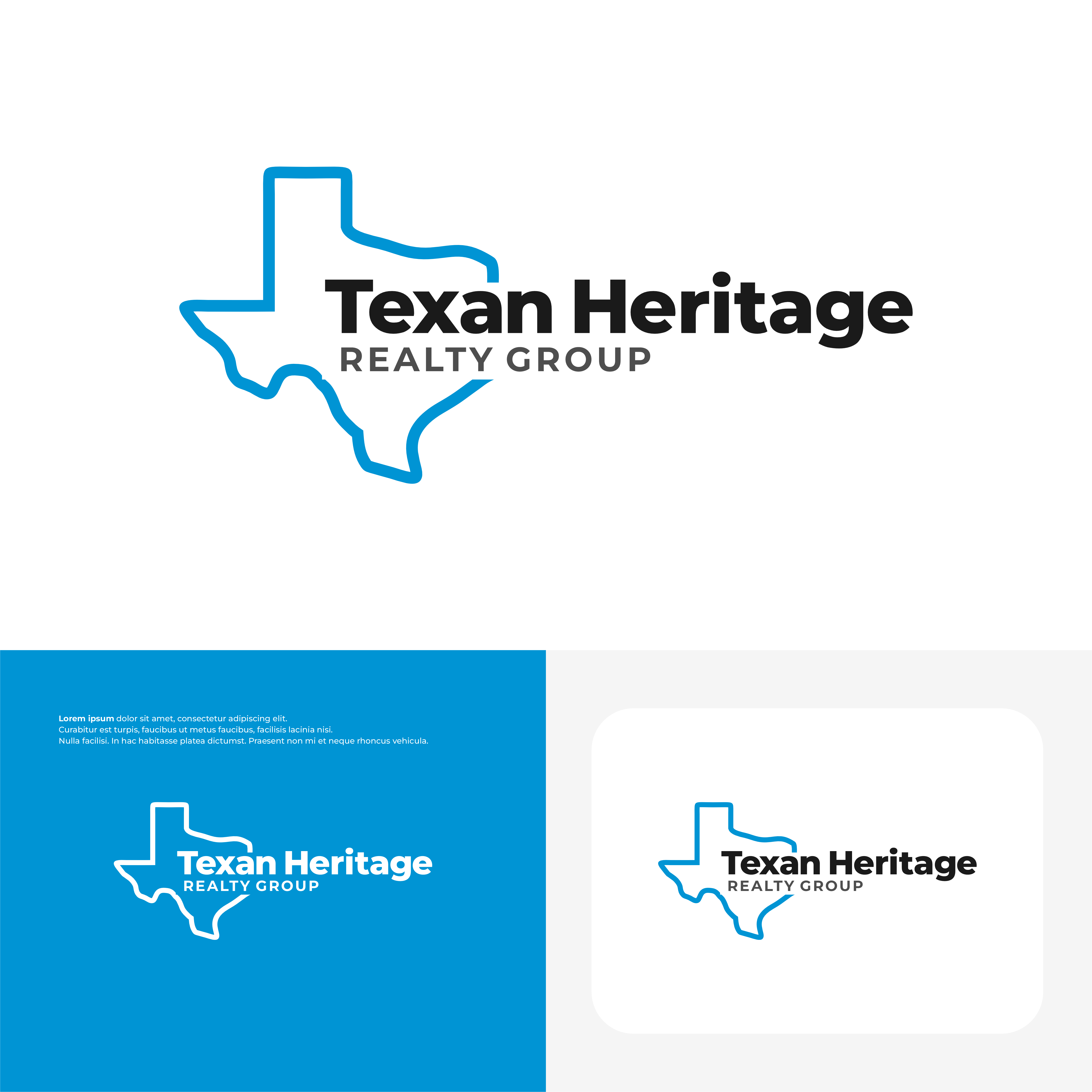 Logo Design by bangsatkau for Texan Heritage Realty Group | Design #32935982