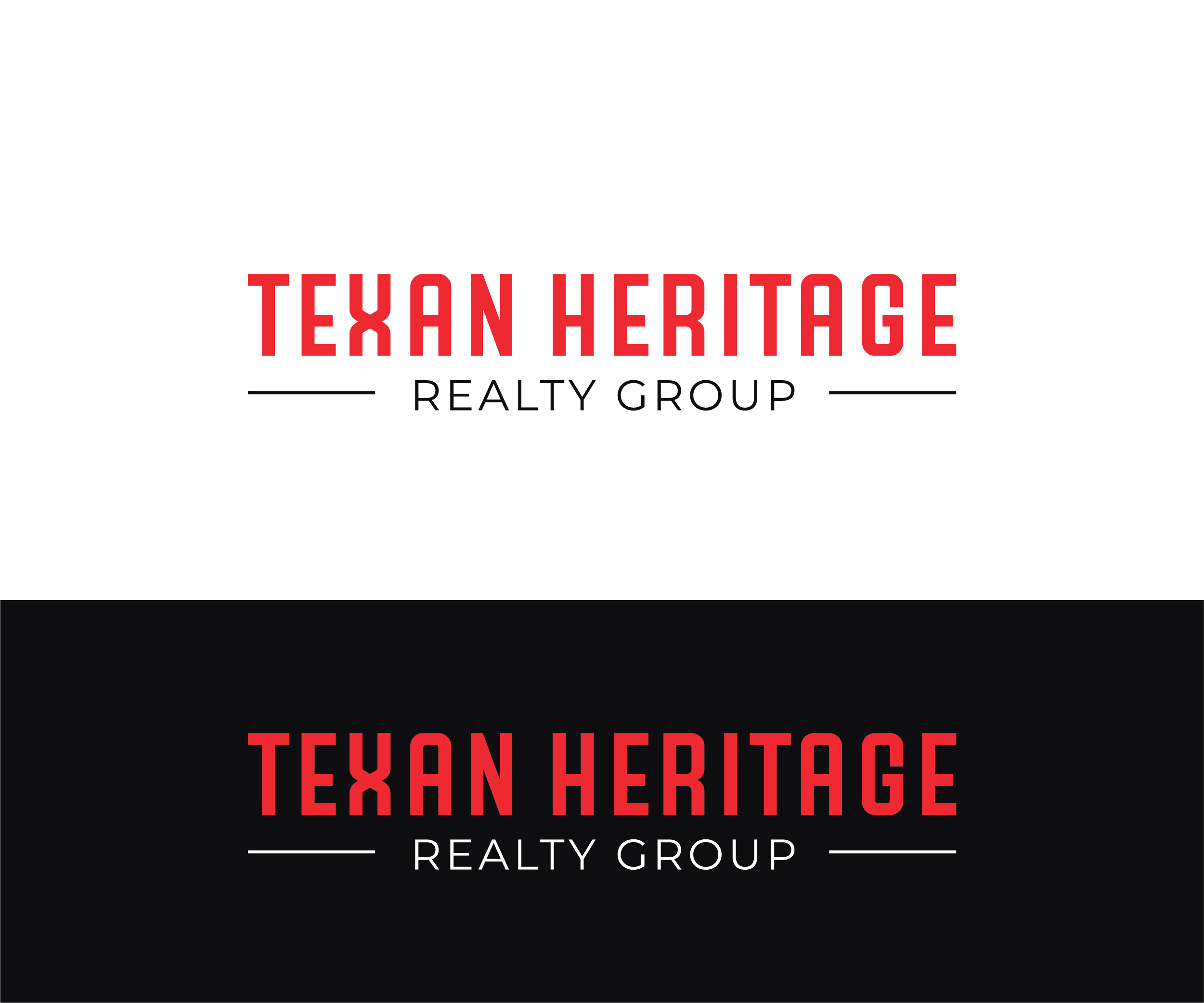 Logo Design by 99 Art.. for Texan Heritage Realty Group | Design #32938421