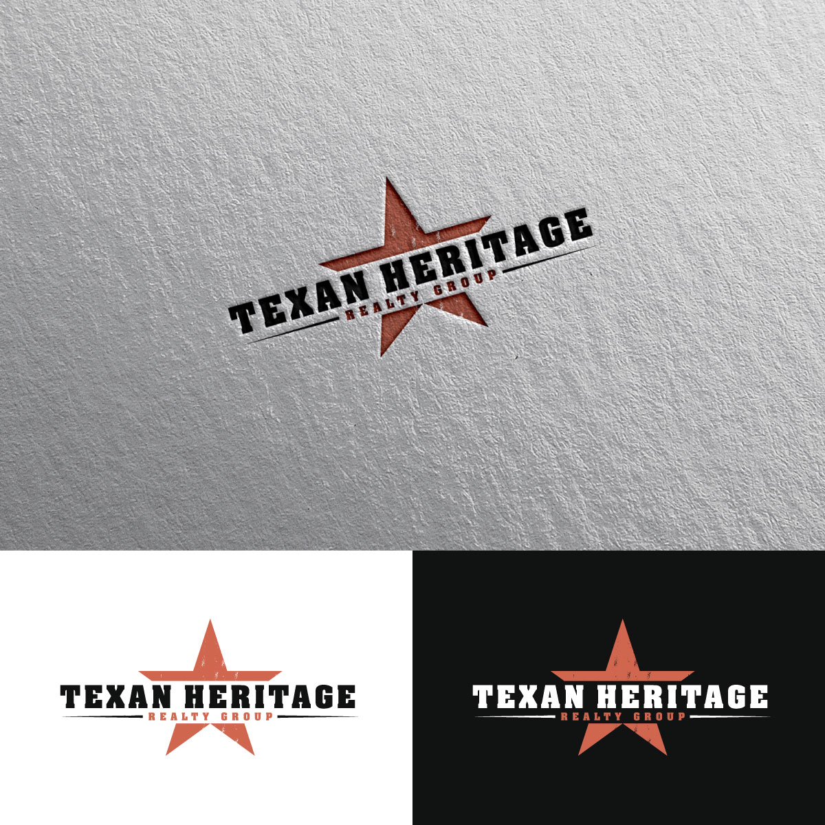 Logo Design by chris Ray for Texan Heritage Realty Group | Design #32933790