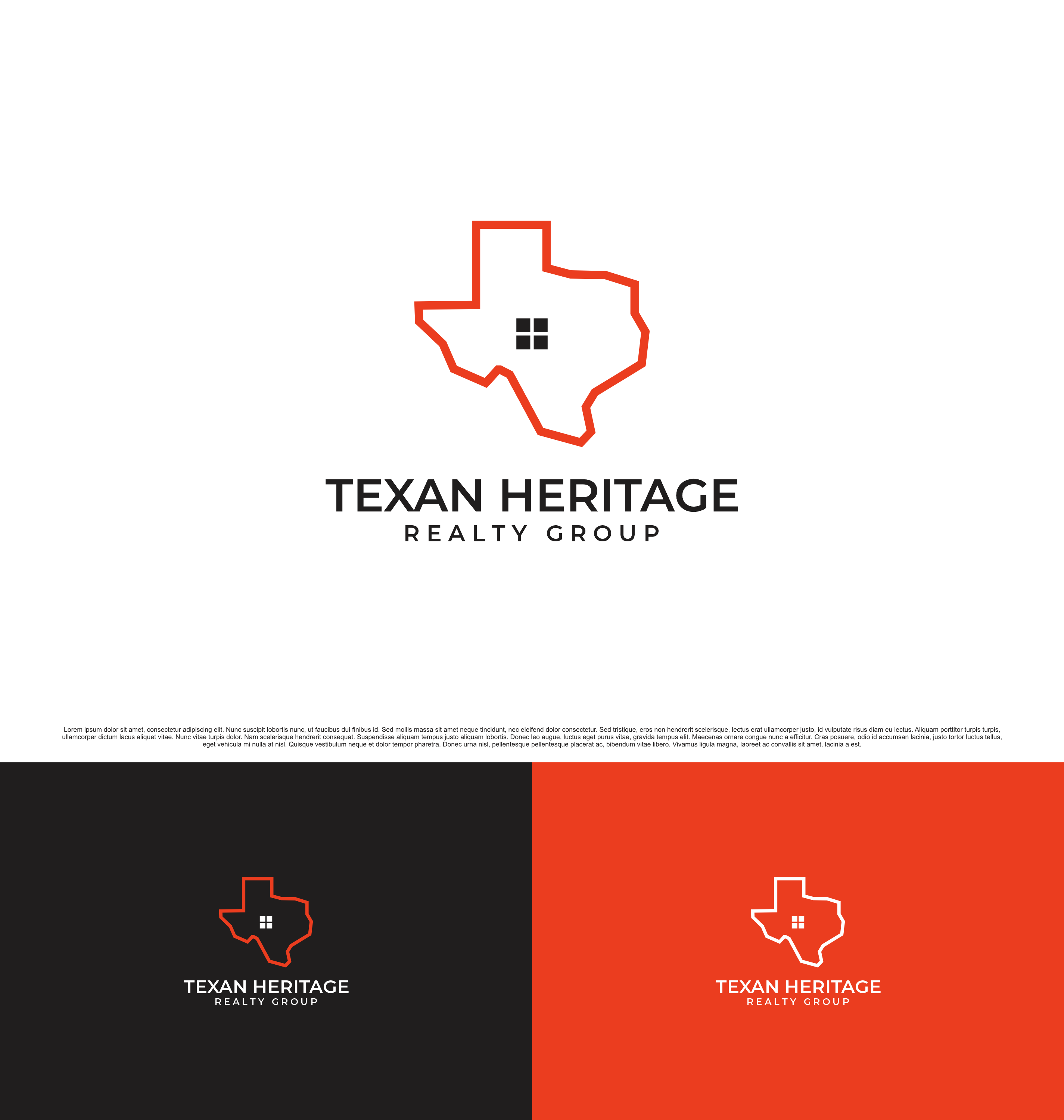 Logo Design by saesean for Texan Heritage Realty Group | Design #32943749