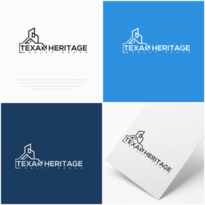 Logo Design by Ahmed Sami 1 for Texan Heritage Realty Group | Design: #32941296