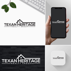 Logo Design by Ahmed Sami 1 for Texan Heritage Realty Group | Design: #32941297
