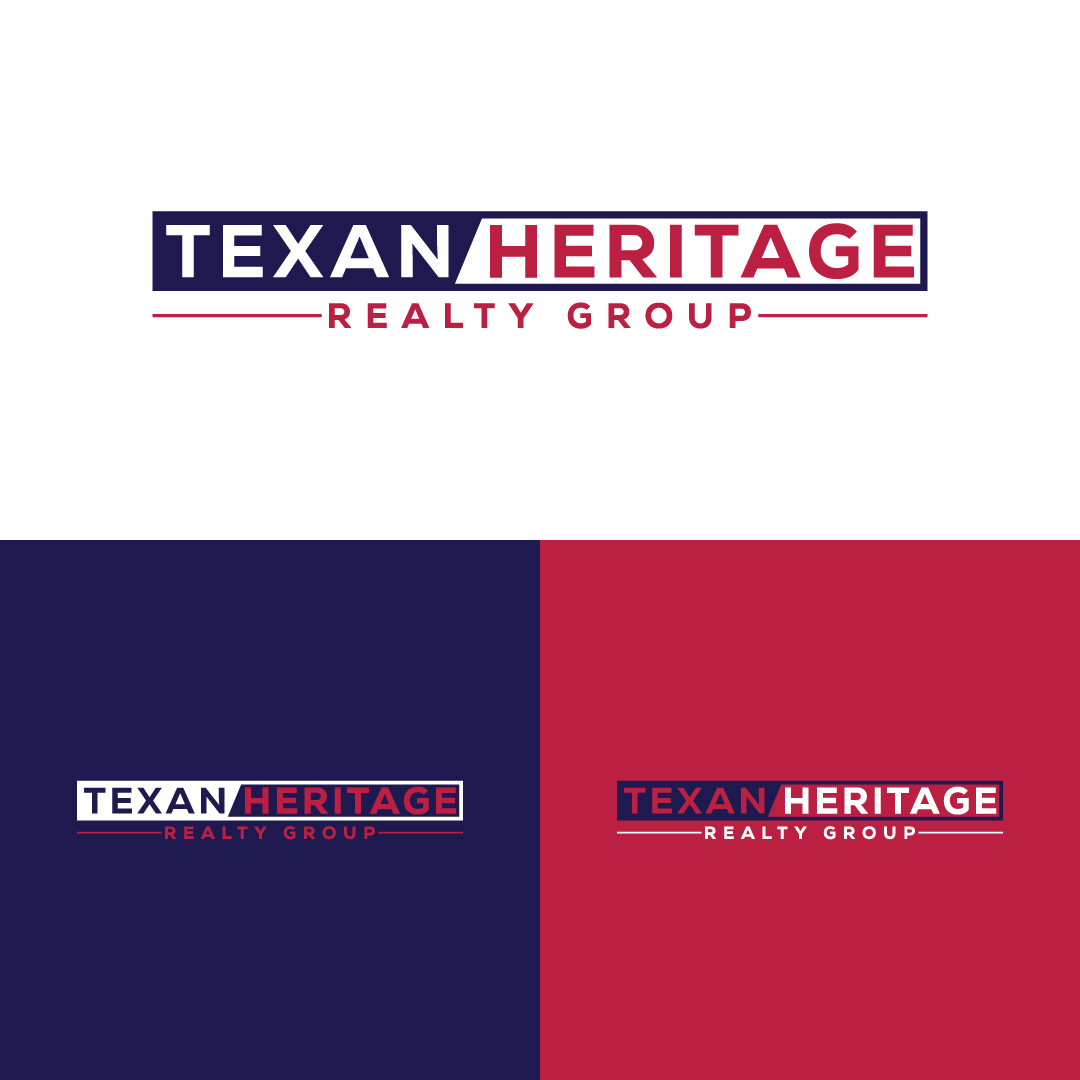 Logo Design by mm_graphich&amp;amp;amp;amp;amp;amp;brand designer for Texan Heritage Realty Group | Design #32942324