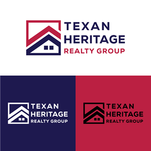 Logo Design by mm_graphich&amp;amp;amp;amp;amp;amp;brand designer for Texan Heritage Realty Group | Design: #32942520