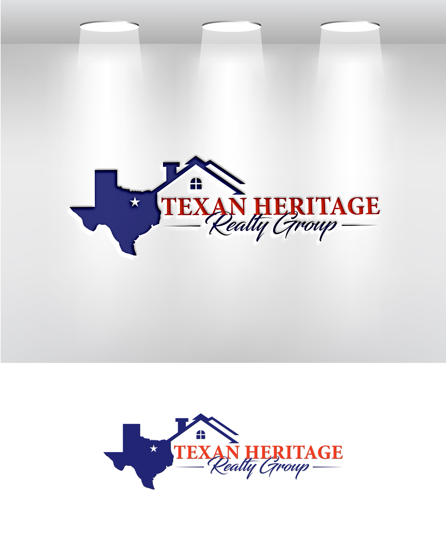 Logo Design by Pilot_DesignR™ for Texan Heritage Realty Group | Design #32934121