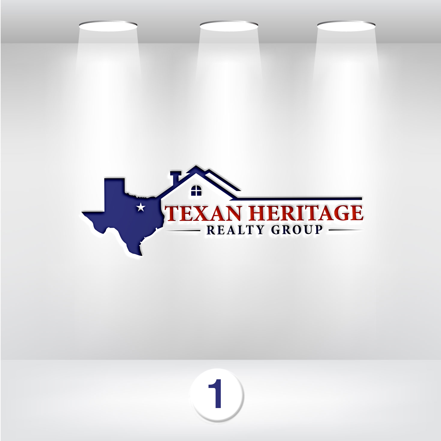Logo Design by Pilot_DesignR™ for Texan Heritage Realty Group | Design #32956311