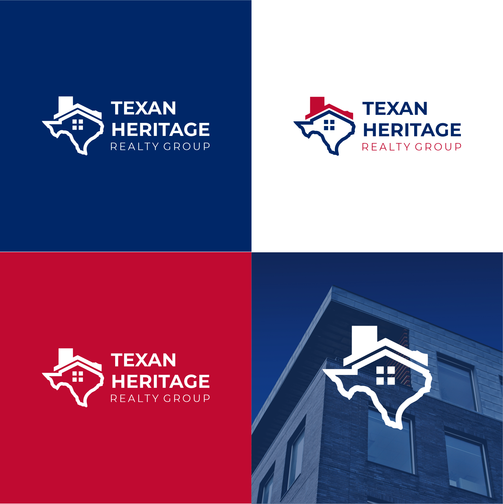 Logo Design by Kusuma Studio for Texan Heritage Realty Group | Design #32935829