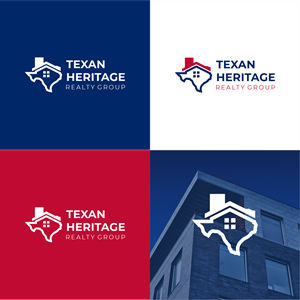 Logo Design by Kusuma Studio for Texan Heritage Realty Group | Design: #32935829
