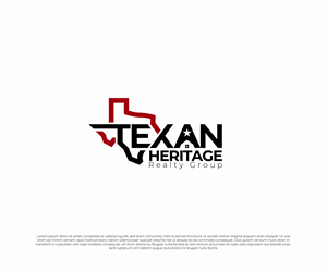 Logo Design by Emjey Design for Texan Heritage Realty Group | Design: #32951725